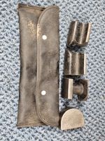 Vintage Nissan Motor Panel Beating Dolly Set 4 Bodywork Tools Pouch Taiwan
