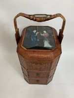 Mid 20th Century Vintage Asian Wedding Basket[b.DQ] 