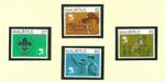 MAURITIUS SG635-638 75TH ANNIV OF SCOUT MOVEMENT MNH