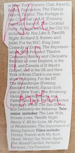 ORIGINAL AUTOGRAPH ALEC McCOWEN Never Say Never Again, Frenzy