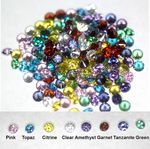 PMC Safe Gems for Precious Metal Clay Kiln Casting, CZ, Nano, Spinal, Corrundum 