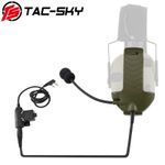 TS TAC-SKY Microphone Kit Compatible with Walker Tactical Headset with U94 PTT