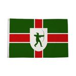 Flagtex Nottinghamshire Flag Notts Flag with Eyelets
