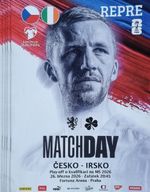 2026 CZECH v REPUBLIC OF IRELAND WORLD CUP PLAY OFF PROGRAMME FOR SALE IN PRAGUE