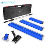 SPAITRON Drywall Skimming Blade Set 16/24/32" w Extension Handle & Storage Case