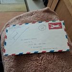 MILITARY MAIL USA AIRMAIL LETTER COVER IWO JIMA 1945 