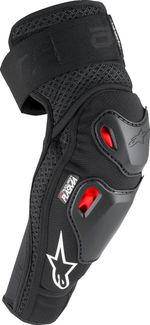 Alpinestars Bionic Pro Plasma Motorcycle Elbow Protectors Black / Red / White