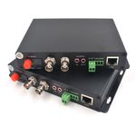 HD-SDI Ethernet RS485 over Fiber Optic Converters Video Transmitter and Receiver