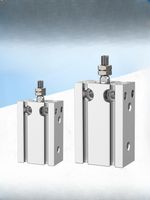SMC Type CDU10/16~32×5~100 Free Mount Cylinder Double Acting Single Rod Magnetic