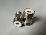 PL259 SO239 UHF Female Socket to Socket Adaptor / Connector for Ham Radio CB UK