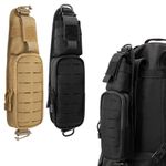 Tactical Molle Pouch Backpack Shoulder Attachment Strap Bag Hunting Tools