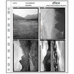 30x Archival Storage Sheets 4x5 Page Bag Ring Binder Archival B&W Film Negative