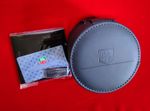 TAG Heuer Mid-1990s Grey Cylindrical Watch Box OEM Vintage Case,Cushion+booklet 