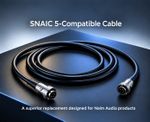 NAIM SNAIC 5 PIN DIN 240° TO 5 PIN DIN 240 ° TWISTLOCK REPLACEMENT OFC LEAD
