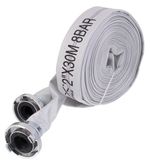Fire Hose 2'' diameter 2 inch 30m meters 98 ft long water hose pressure 116 PSI