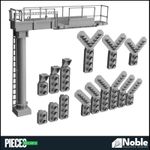 Signal Gantry - Aspect heads - OO Gauge 1:76 (Pack of 1) | Model Railway Scenery