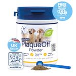 Dental PlaqueOff Powder For Dogs and Cats Removes Plaque Tartar Bad Breath