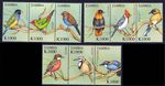ZAMBIA 2000 singing BIRDS SC#898a-i mnh neuf 💲 💲