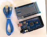Arduino MEGA 2560 Development Board MCU with Prototype Shield V3 and USB Cable