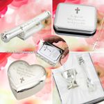 Personalised Baptism Christening First Holy Communion Confirmation Gift Boy Girl