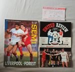 F.A. Cup Semi-Final Programme  Liverpool  vs Forest  At Hillsborough 15/04/1989