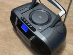 JVC RC-D327B Portable Stereo MP3 CD, Cassette, DAB/FM, Bluetooth – Fully Working