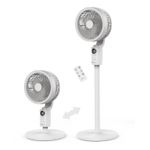 Fan, Oscillating Pedestal, Air360 Collection by Rediffusion, REDAC04WT