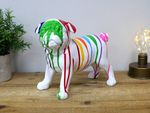 Unique & Individual Drip Art Style Pug Dog Figurine Ornament