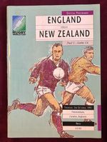 England v New Zealand Rugby World Cup Programme 1991 | Twickenham