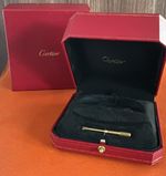 Jewellery Bracelet Packaging Red Empty Box For Cartier & screwdriver