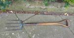 Vintage garden fork.  LADIES BORDER FORK. Small & light, JENKS & CATTELL.