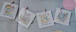 Cross Stitch Chart - Special Keepsake Cards Memories Of Baby's/Parent's Firsts