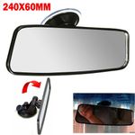 Car Mirror Clear Anti-Glare Panoramic Rear View Mirror Replacement Day Night NEW