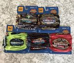 Vintage Survivor Buffs Lot Of 5 - Seasons 1, 7, 15, 20, 28 Borneo, Cagayan HvV
