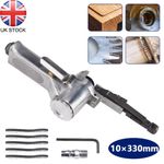 Air Belt Sander 10mm 330mm Sanding Buffing Assorted Vehicle Pneumatic Tool UK