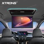 XTRONS 14" HD Screen Car Roof Monitor Player Overhead Mounted HDMI TV 1080P Game