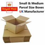 Ebay Small & Medium Parcel Postal Mailing Cardboard Boxes Single Wall