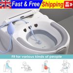 Foldable Hanging Toilet Sitz Bath for Postpartum Hemorrhoids Patients Healing UK