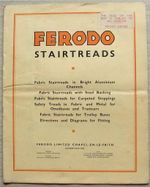 FERODO STAIRTREADS OMNIBUSES Tramcars TROLLEY BUSES Sales Brochure 1936-37