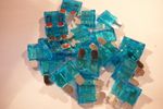 20 x 15 amp STANDARD CAR BLADE FUSES 15A BLUE BLADE AUTO FUSES (20 PACK)