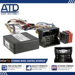 Steering Wheel Interface ISO For Skoda Octavia Mk2 Mk3 Rapid Roomster Superb B6