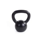 Cast Iron Single Kettle Bell Black Gym Lifting Weights - New