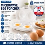 Microwave Egg Poacher,Poached Egg Cooker,Egg Maker Poached Egg Steamer Kitchek