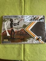 Vintage 1970s Australian Linen Set Of 4 Place Mats And Napkins New In Box Retro