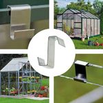 Greenhouse Z Clips Glass Glazing Clips Glasshouse Overlap Clip Parts Free UK P&P