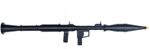 PRG7 RPG Bazooka Rocket Launcher Prop 1:1 Scale Full Size Print 3D Printed Black