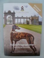 TOWCESTER RACECOURSE INAUGURAL GREYHOUND MEETING PROGRAMME DECEMBER 2014
