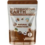 Diatomaceous Earth DE - FEED Grade Red Mite Fleas Ticks Worming Powder 100% Pure