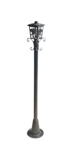 Dolls House Lantern Street Light Black 12V Electric Miniature 1:12th Scale (GB)