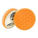 Chemical Guys 5.5" Hex-Logic Pad Orange Medium-Heavy Cut Pad
